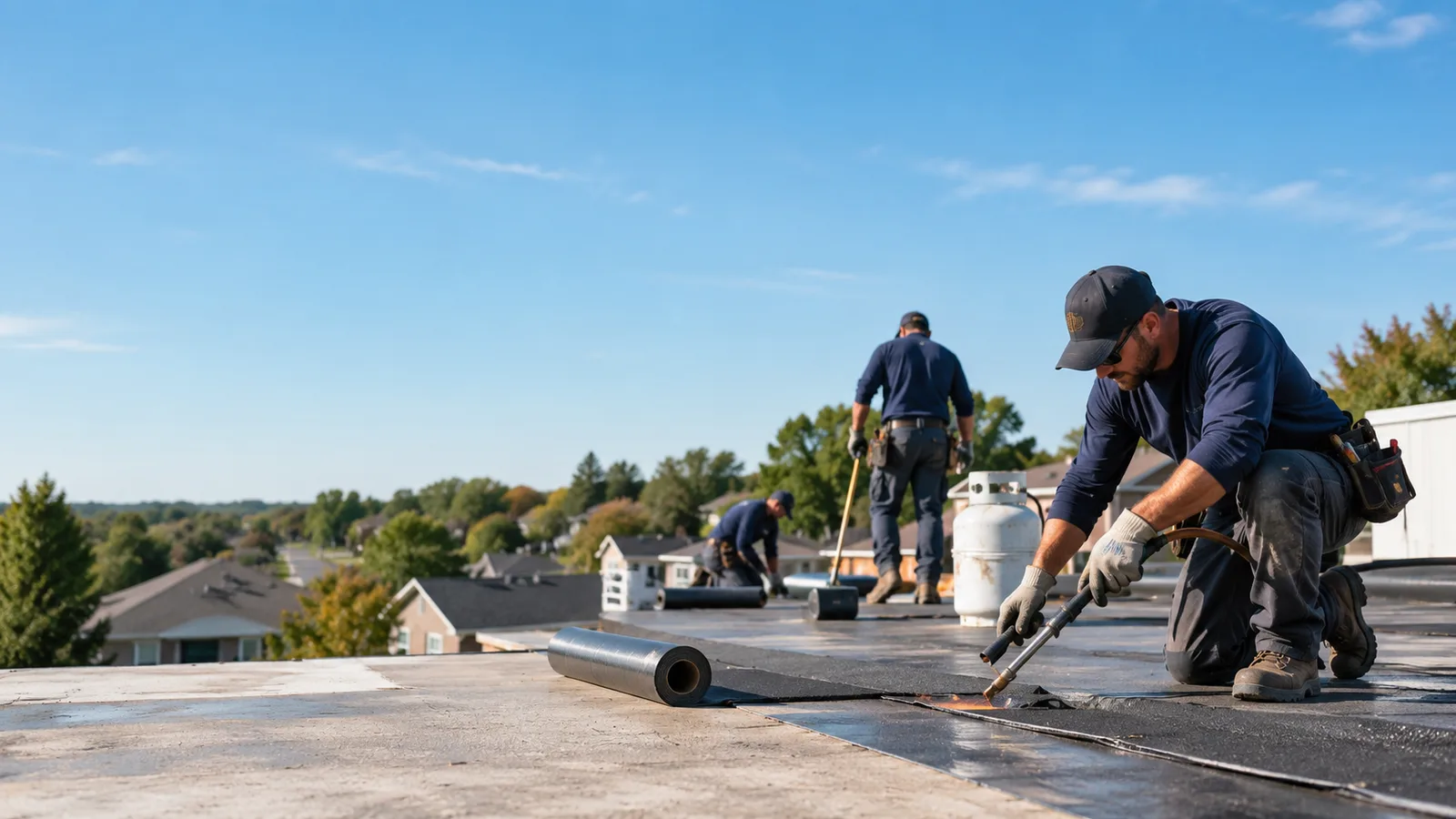 Flat Roof Leak Repair providers in Midway, KY